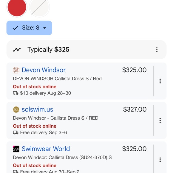 Devon Windsor Callista Dress - Picture 7 of 7